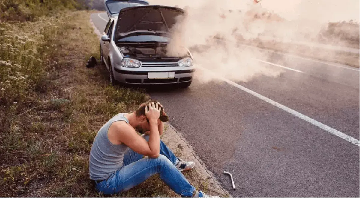 Car Breaks Down in Hattiesburg, MS